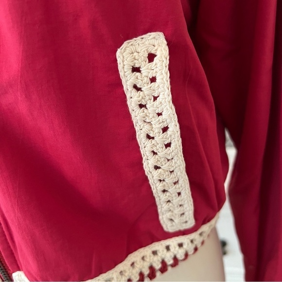 Free People Crochet Trim Jacket - Picture 4 of 9